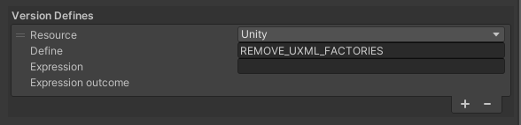 Removing UXML support